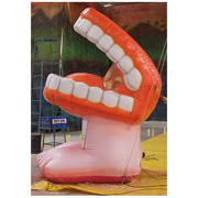 inflatable teeth model